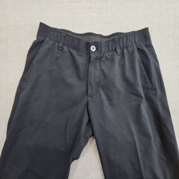 Under Armour The Showdown Pant Men's 32 x 32 Black Straight Golf Slacks Stretch - Picture 12 of 16